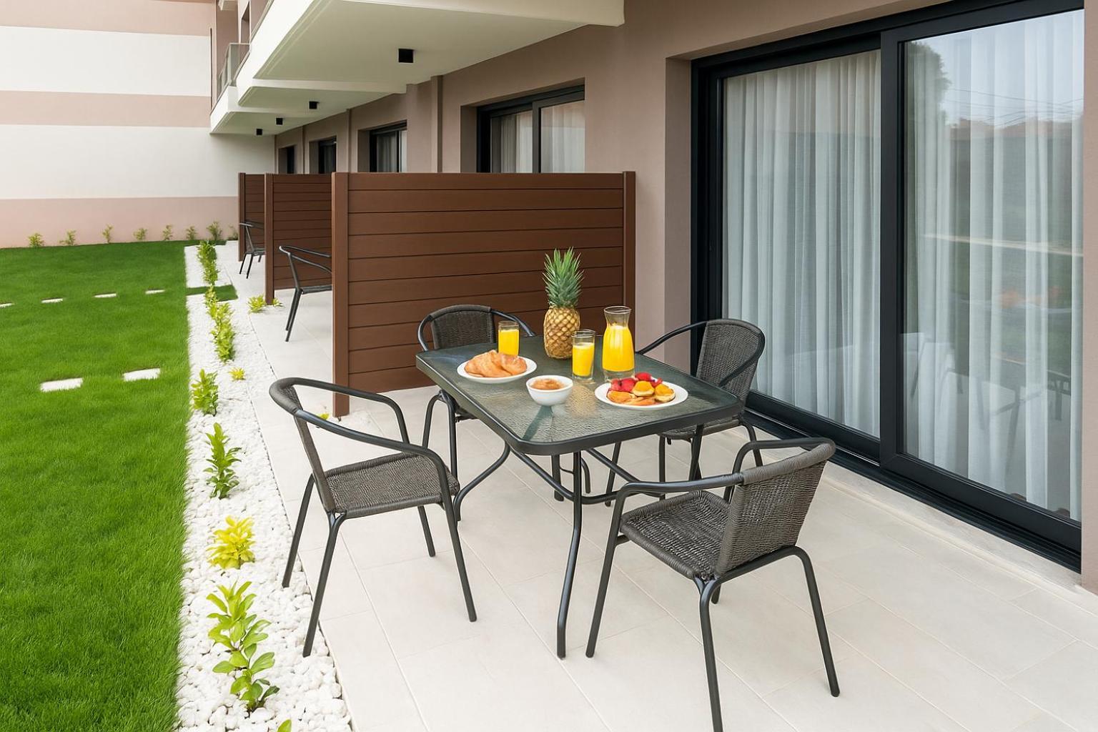 Sithonian Sunset Luxury - Nikiti Cozy Getaways Aparthotel Kültér fotó